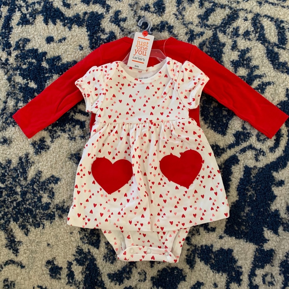 Carter’s Valentine’s Day Set - Tags Attached